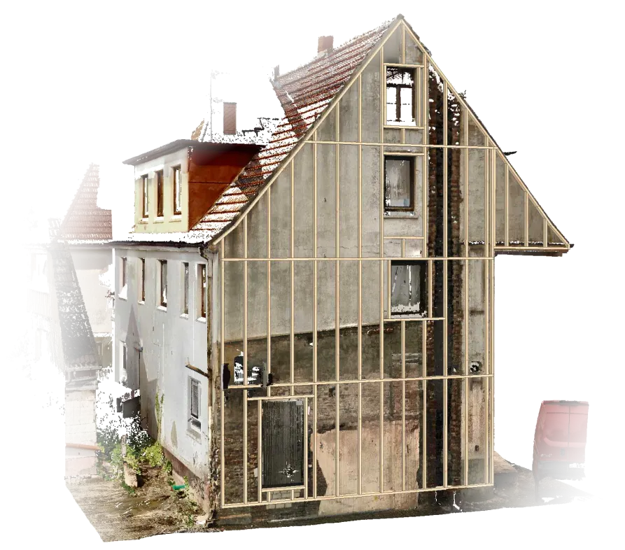 3D-Scanner Fassade
